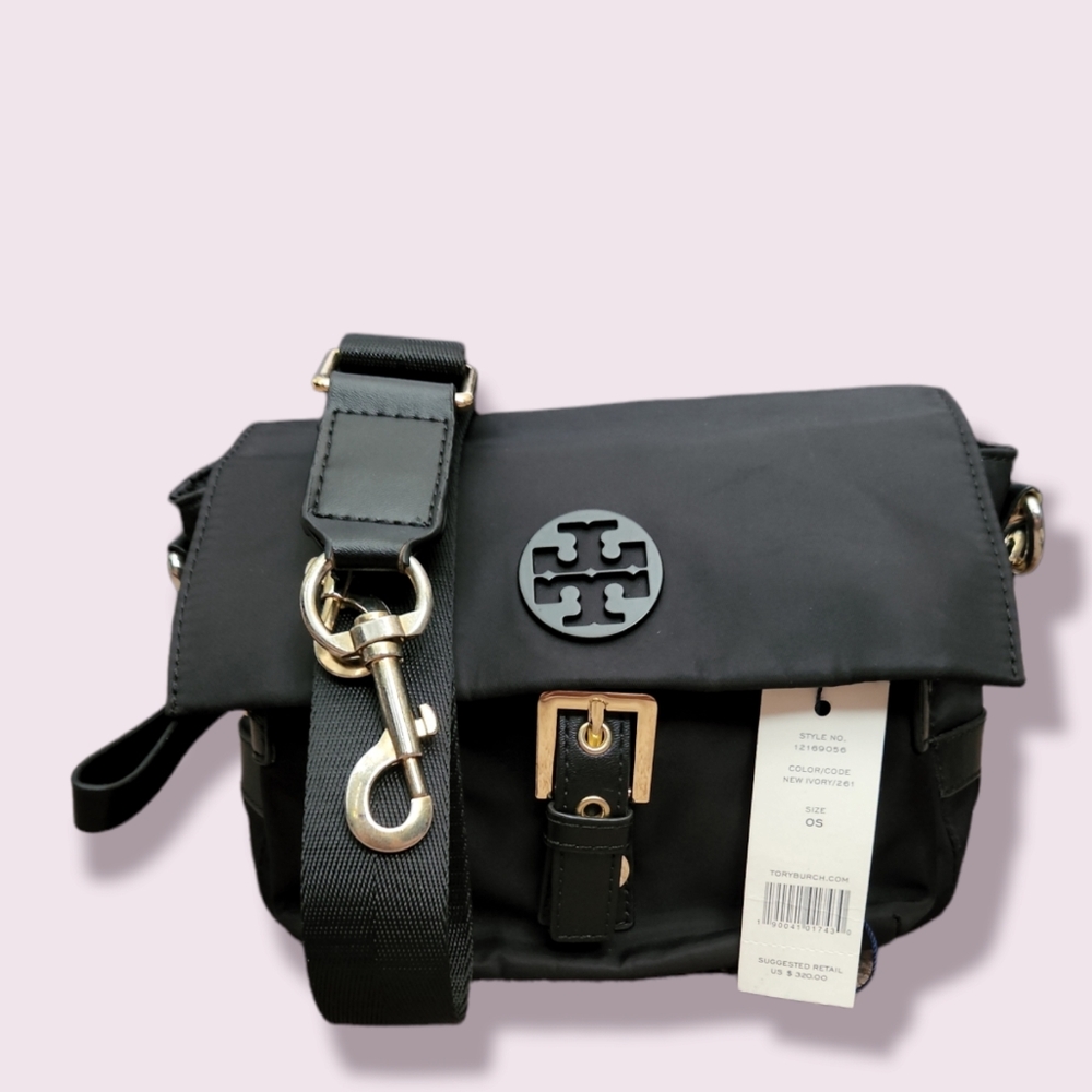 Tori Burch small Black bag